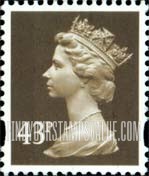 FindYourStampsValue: Great Britain (United Kingdom): Machin Definitives - Queen Elizabeth