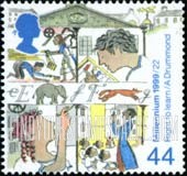 FindYourStampsValue: Great Britain (United Kingdom): Citizen's Rights - Right to Learn