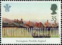 FindYourStampsValue: Great Britain (United Kingdom): Investiture of Prince of Wales, 25th Anniversary - Dersingham, Norfolk, England