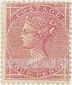 FindYourStampsValue: Great Britain (United Kingdom): Queen Victoria - Four Pence Rose