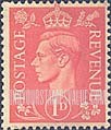 FindYourStampsValue: Great Britain (United Kingdom): King George VI - One Penny