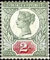 FindYourStampsValue: Great Britain (United Kingdom): Queen Victoria Jubilee Issue - Two Pence