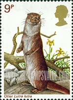 FindYourStampsValue: Great Britain (United Kingdom): Wildlife Protection - Otter