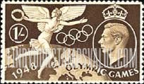 FindYourStampsValue: Great Britain (United Kingdom): 1948 Olympic Games