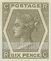 FindYourStampsValue: Great Britain (United Kingdom): Queen Victoria - Six Pence Gray