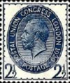 FindYourStampsValue: Great Britain (United Kingdom): Universal Postal Union, 9th Congress, and King George V