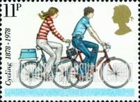 FindYourStampsValue: Great Britain (United Kingdom): British Bicycles - Modern Small-Wheel Bicycles