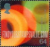 FindYourStampsValue: Great Britain (United Kingdom): Fire & Light - Croydon Skyline Project