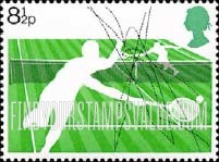 FindYourStampsValue: Great Britain (United Kingdom): Racket Sports - Tennis