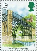 FindYourStampsValue: Great Britain (United Kingdom): Industrial Archaeology - Ironbridge