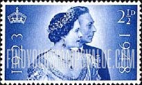 FindYourStampsValue: Great Britain (United Kingdom): King George VI and Queen Elizabeth