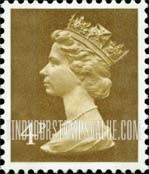 FindYourStampsValue: Great Britain (United Kingdom): Machin Definitives - Queen Elizabeth