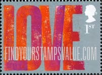 FindYourStampsValue: Great Britain (United Kingdom): Greetings "Occasions" - Love
