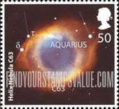 FindYourStampsValue: Great Britain (United Kingdom): Astronomical Objects - Helix Nebula C63