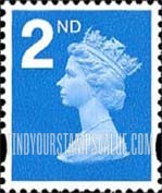 FindYourStampsValue: Great Britain (United Kingdom): Machin Definitives - Queen Elizabeth II