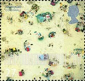 FindYourStampsValue: Great Britain (United Kingdom): Aerial Photographs of Coastline - Newquay