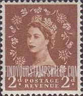 FindYourStampsValue: Great Britain (United Kingdom): Queen Elizabeth, booklet stamp