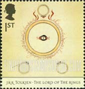 FindYourStampsValue: Great Britain (United Kingdom): Publication of The Lord of the Rings, by J.R.R. Tolkien, 50th Anniversary - The Fellowship of the Ring
