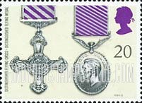 FindYourStampsValue: Great Britain (United Kingdom): Gallantry Awards - Distinguished Flying Cross, Distinguished Flying Medal