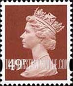 FindYourStampsValue: Great Britain (United Kingdom): Machin Definitives - Queen Elizabeth II