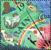 FindYourStampsValue: Great Britain (United Kingdom): The Weather - Rain