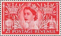 FindYourStampsValue: Great Britain (United Kingdom): Coronation - Portrait of Queen Elizabeth II