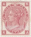 FindYourStampsValue: Great Britain (United Kingdom): Queen Victoria - Three Pence Rose
