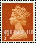 FindYourStampsValue: Great Britain (United Kingdom): Machin Definitives - Queen Elizabeth