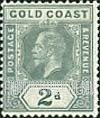 FindYourStampsValue: Gold Coast: King George V - Two Pence, Die I