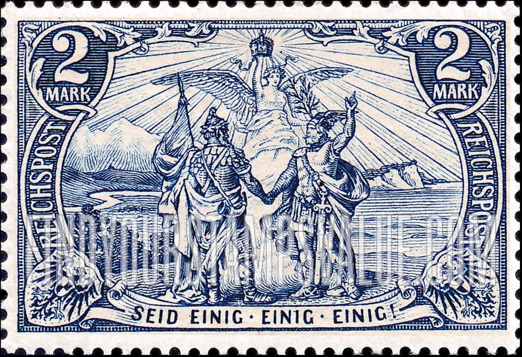FindYourStampsValue: “Union of North and South Germany”