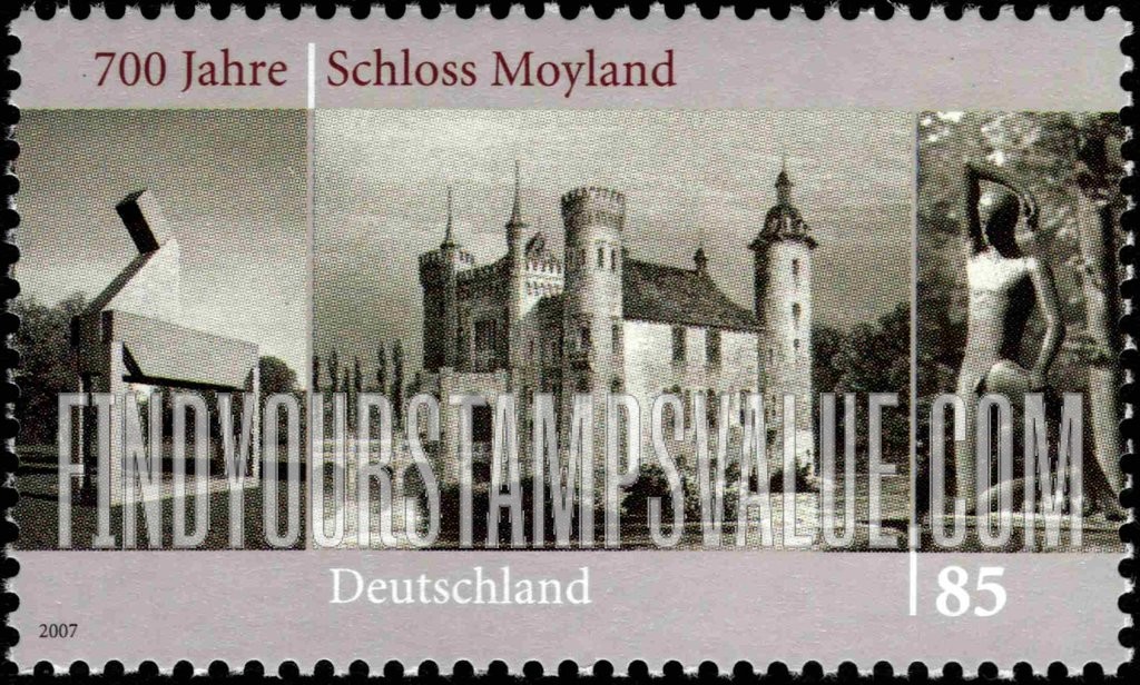 FindYourStampsValue: Moyland Castle, 700th Anniversary