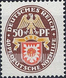 FindYourStampsValue: SEMI-POSTAL - Coats of Arms: Schaumburg-Lippe