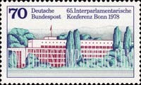 FindYourStampsValue: 65th Interparliamentary Conference, Bonn - Parliament, Bonn