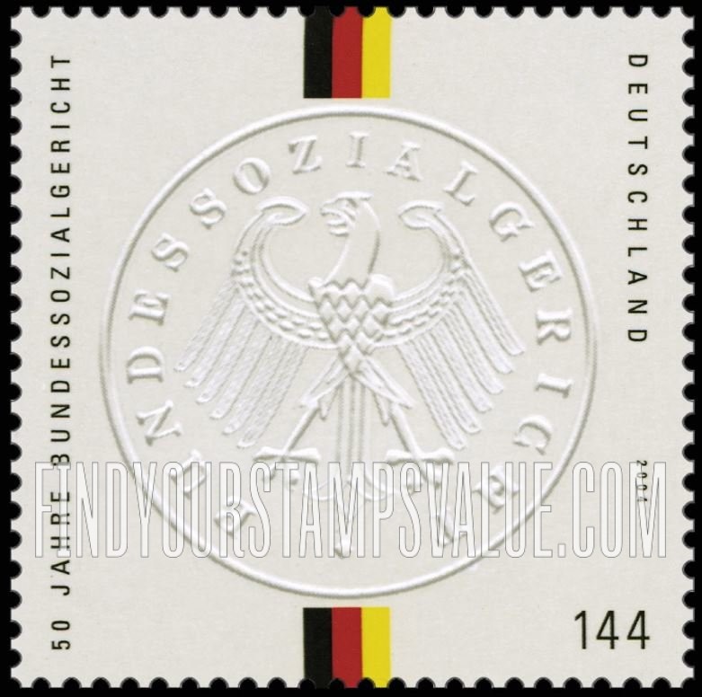 FindYourStampsValue: Federal Social Court, 50th Anniversary