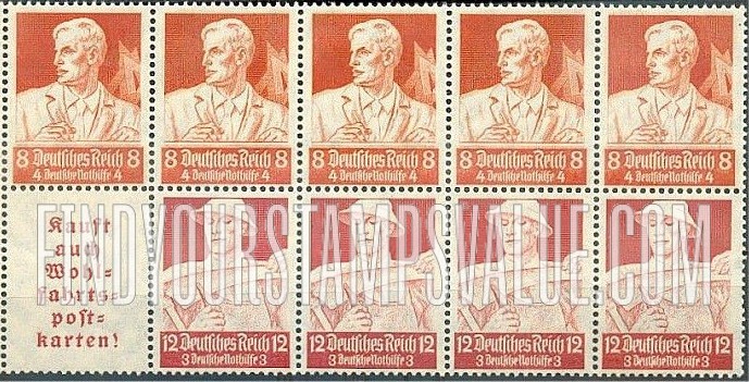FindYourStampsValue: SEMI-POSTAL - Architect and Farmer
