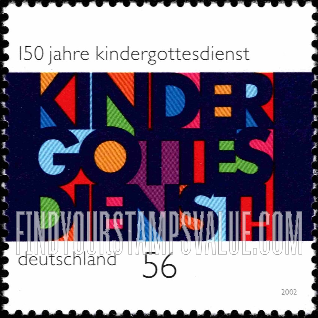 FindYourStampsValue: Children’s Church, 150th Anniversary