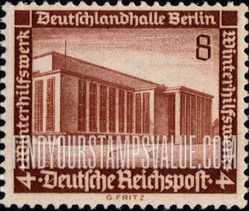 FindYourStampsValue: SEMI-POSTAL - Germany Hall, Berlin