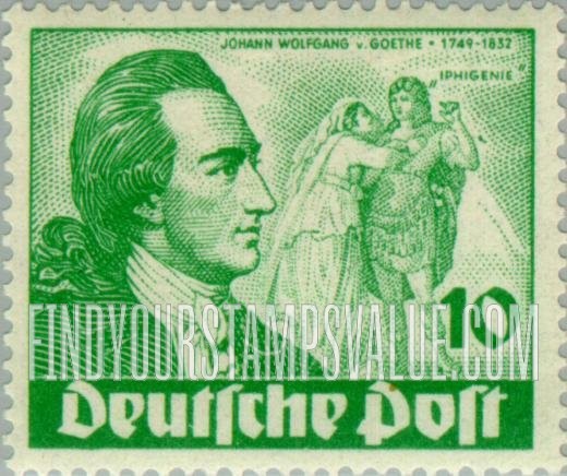 FindYourStampsValue: BERLIN - Goethe and “Iphigenie”
