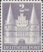 FindYourStampsValue: Historic Buildings - Holsten Gate, Lübeck