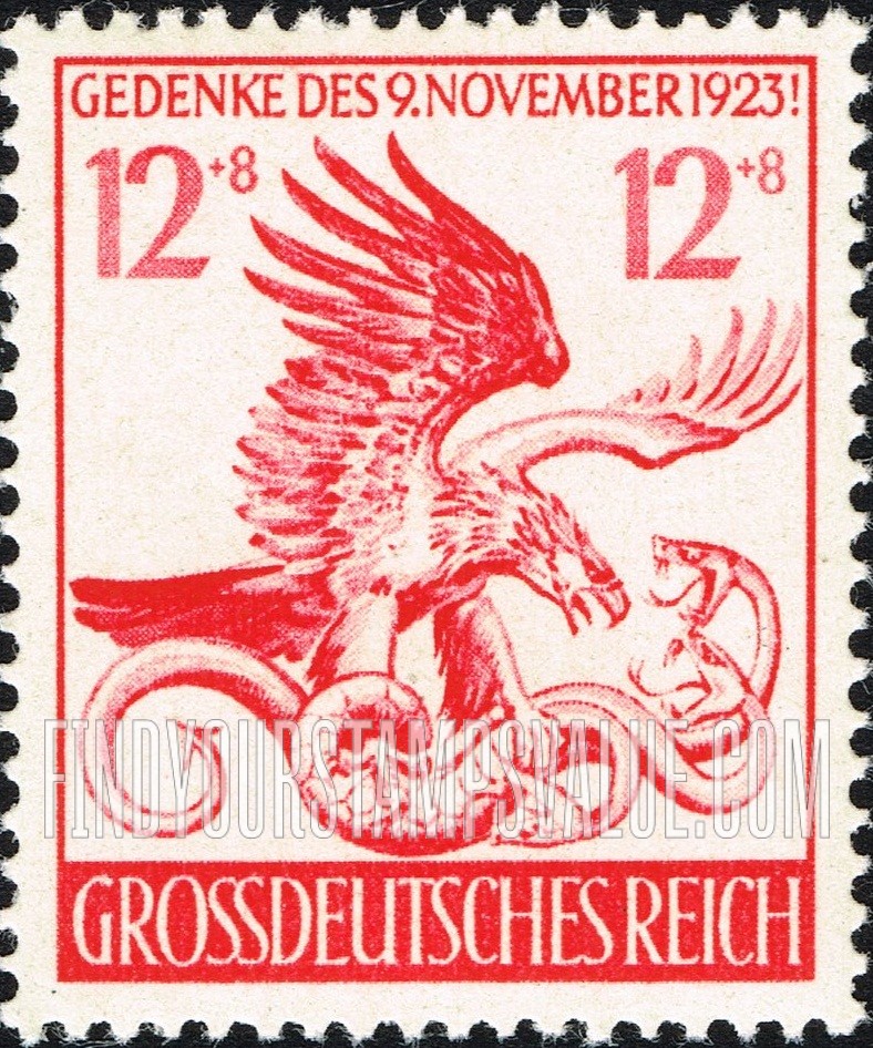 FindYourStampsValue: SEMI-POSTAL - Eagle and Serpent