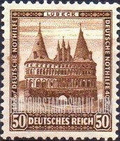 FindYourStampsValue: SEMI-POSTAL - Holsten Gate, Lübeck