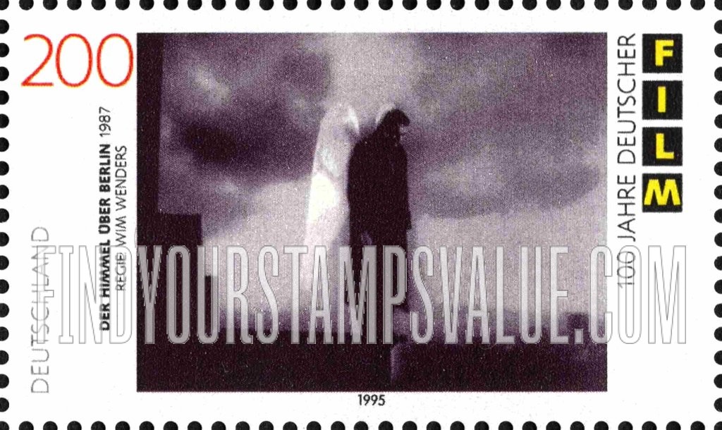 FindYourStampsValue: German Film, Centennial: The Sky Over Berlin