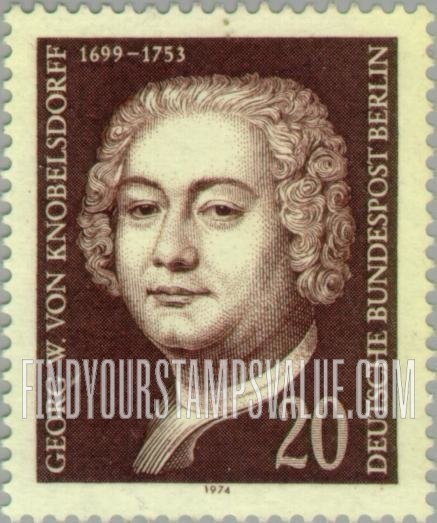 FindYourStampsValue: BERLIN - Georg W. von Knobelsdorff