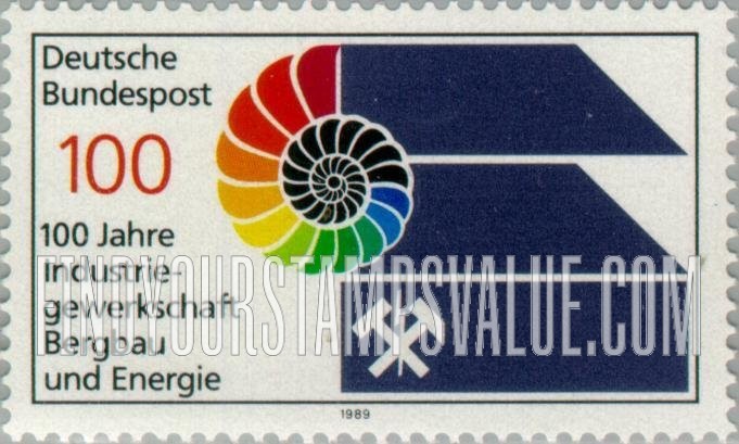 FindYourStampsValue: Trade Union of the Mining and Power Industries, Centennial