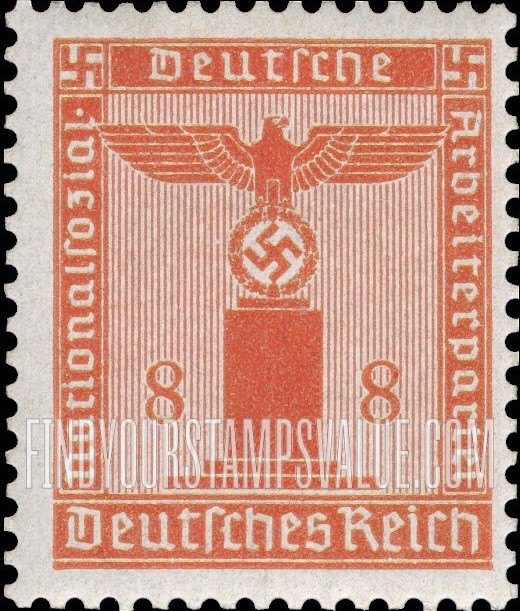 FindYourStampsValue: FRANCHISE - For use by the National Socialist German Workers’ Party: Party Emblem