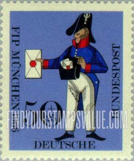 FindYourStampsValue: SEMI-POSTAL - Prussian Letter Carrier