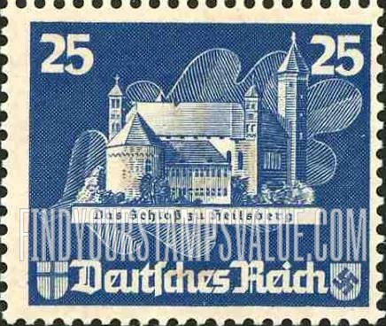 FindYourStampsValue: SEMI-POSTAL - Das Schloß zu Heilsberg