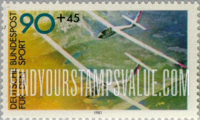 FindYourStampsValue: SEMI-POSTAL - Gliding