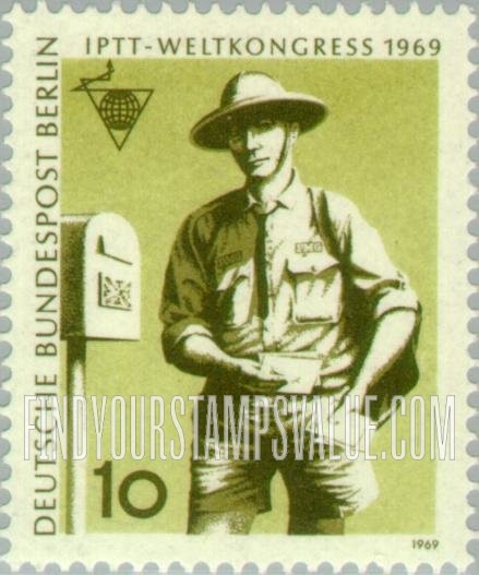 FindYourStampsValue: BERLIN - Australian Postman