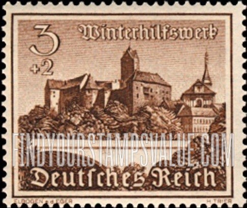 FindYourStampsValue: SEMI-POSTAL - Elbogen Castle